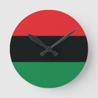 Drapeau rouge, noir et vert