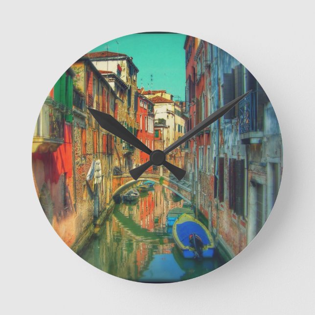 Horloge Ronde Dream de Venise (Recto)