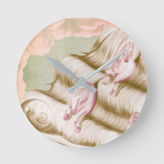 Horloge Ronde Dreamcore Pastel Clock – Celestial sagitarius