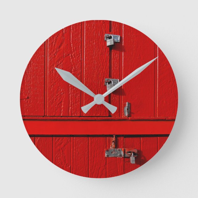 Horloge Ronde Drôle Cool mignon unique (Recto)