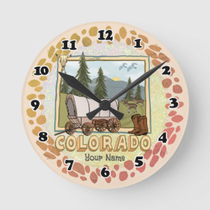 Horloge ronde du Colorado