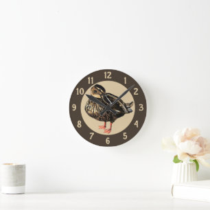 Horloge Ronde Duck Clock