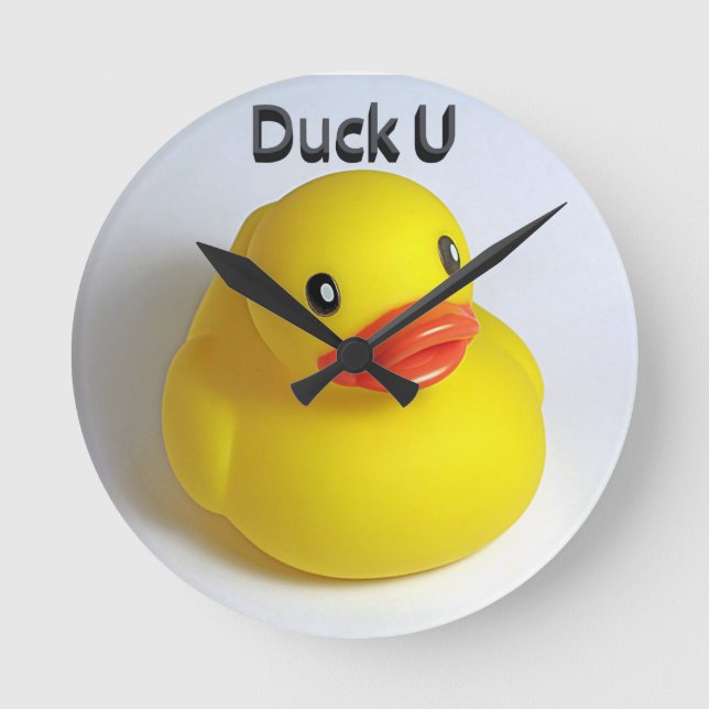 Horloge Ronde Duck U (Recto)