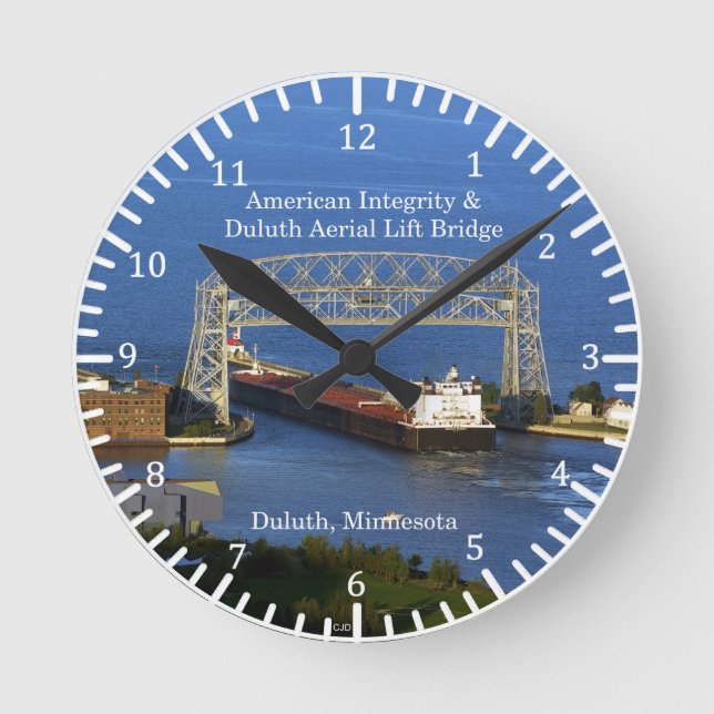 Horloge Ronde Duluth clock (Recto)