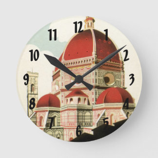 Horloge Ronde Duomo à Firenze Florence Italie Art de voyage vint