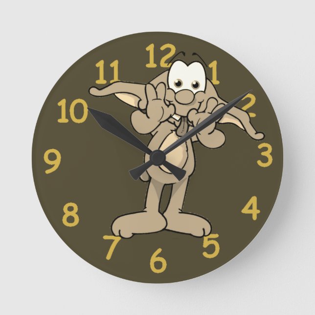 Horloge Ronde Dweeblings 24h/24 (Recto)