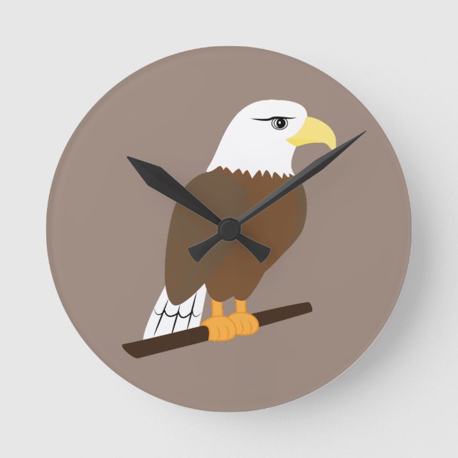 Horloge Ronde Eagle (Recto)