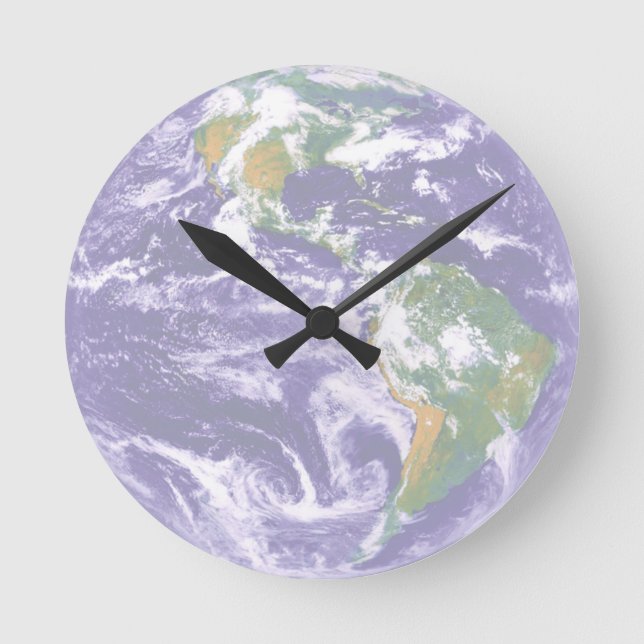 Horloge Ronde Earth clock (Recto)