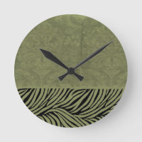 Earth Zebra Print