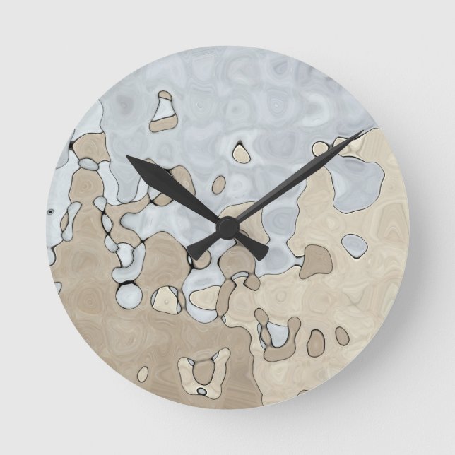 Horloge Ronde Earthy Elegance (Recto)