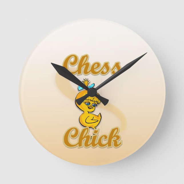 Horloge Ronde Échecs (Recto)