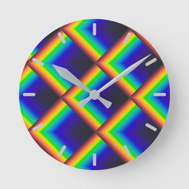 Horloge Ronde Échelles de spectre solaire (Recto)
