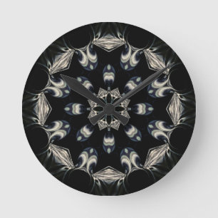 Horloge Ronde Elégant Mandala