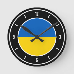 Horloge Ronde Elegant ukrainien