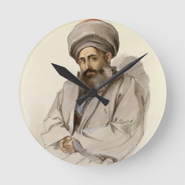 Horloge Ronde Elias - prêtre de Jacobite de Mésopotamie (Recto)