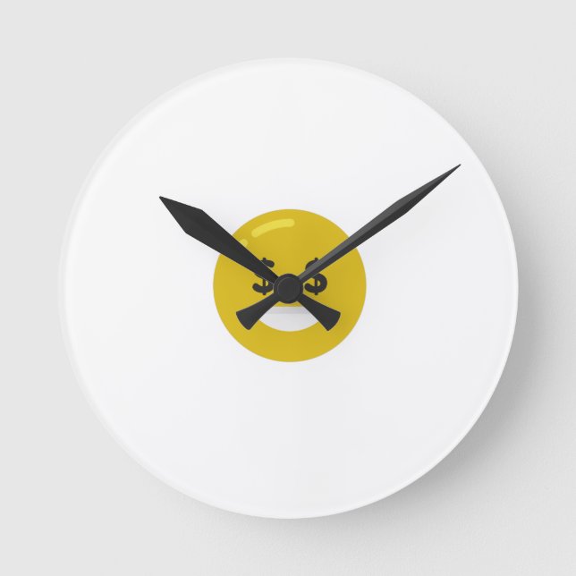Horloge Ronde emoji oeil argent (Recto)