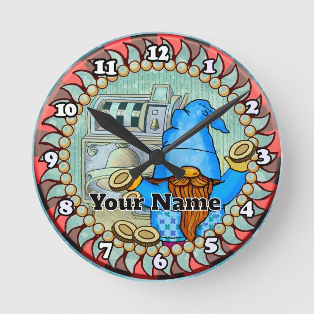 Horloge Ronde Emplacements de cloche gnome  (Recto)