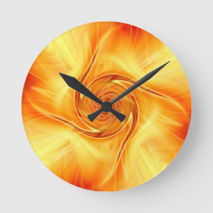Horloge Ronde Énergie pure conçue par Tutti