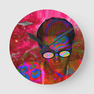 Horloge Ronde Enlèvement d'Aliens