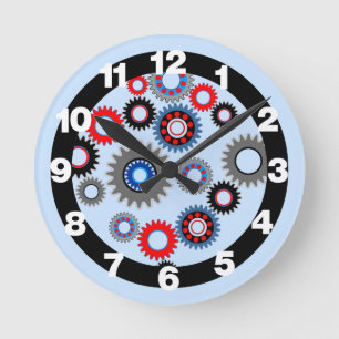 Horloge Ronde Entraînement coloré
