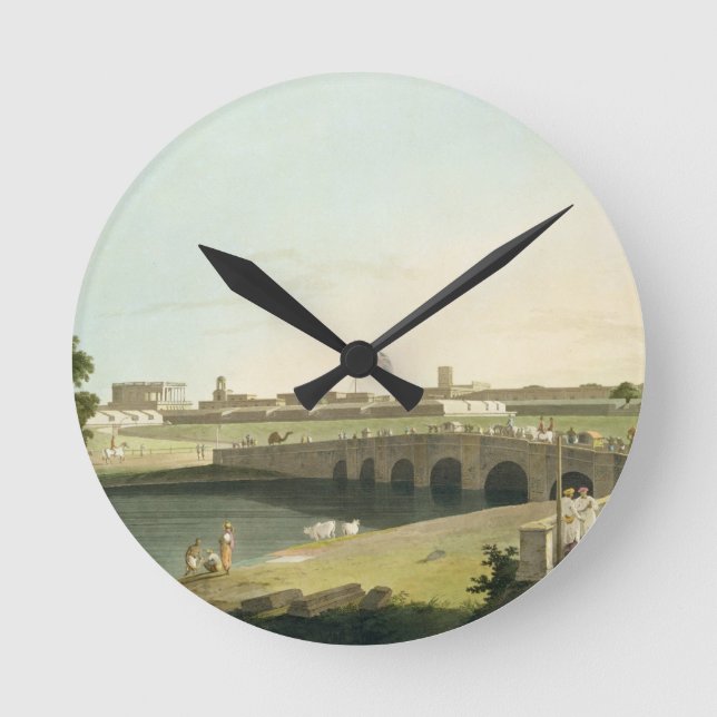 Horloge Ronde Entrée occidentale de fort St George, Madras, plat (Recto)