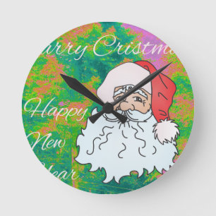 Horloge Ronde épouser christmast