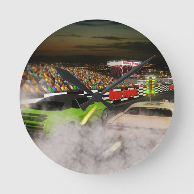 Horloge Ronde Épreuve de force finale 2 de Mopar (Recto)