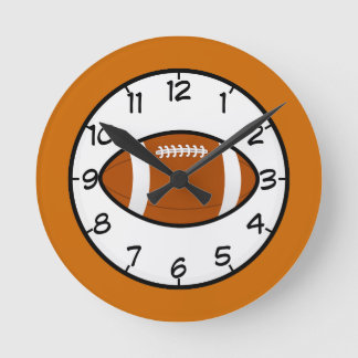 Horloge Ronde Équipe de football Sport Entraîneur Destinée de l'