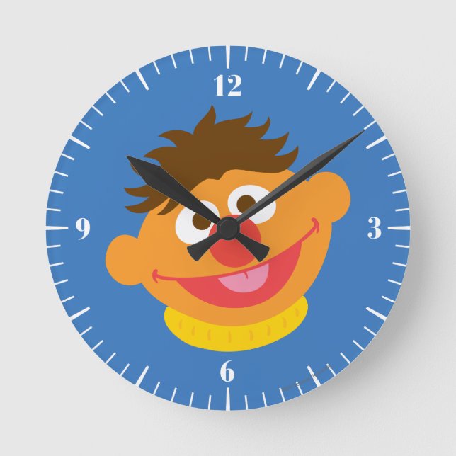 Horloge Ronde Ernie Face (Recto)