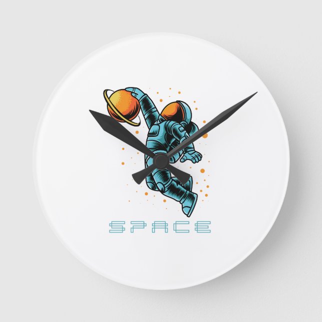Horloge Ronde espace (Recto)