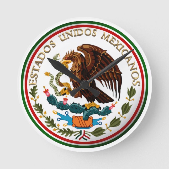 Horloge Ronde Estados Unidos Mexicanos (Recto)