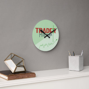 Horloge Ronde État d'esprit du trader – Trading axé sur la disci
