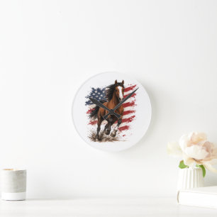 Horloge Ronde États-Unis 250e Liberté