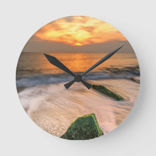 Horloge Ronde États-Unis, New Jersey, Cape May. Scenic On Cape M