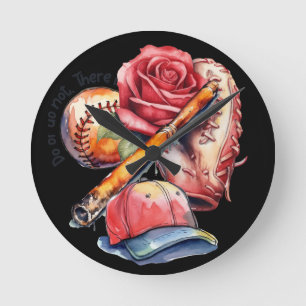 Horloge Ronde Été de softball