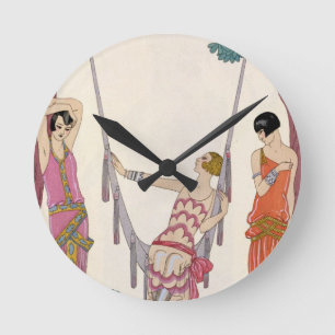Horloge Ronde Été, "de tonne de fève de la gazette du", 1925
