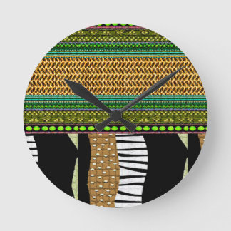 Horloge Ronde Ethnique