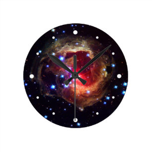 Horloge Ronde Étoile de V838 Monocerotis (télescope de Hubble)