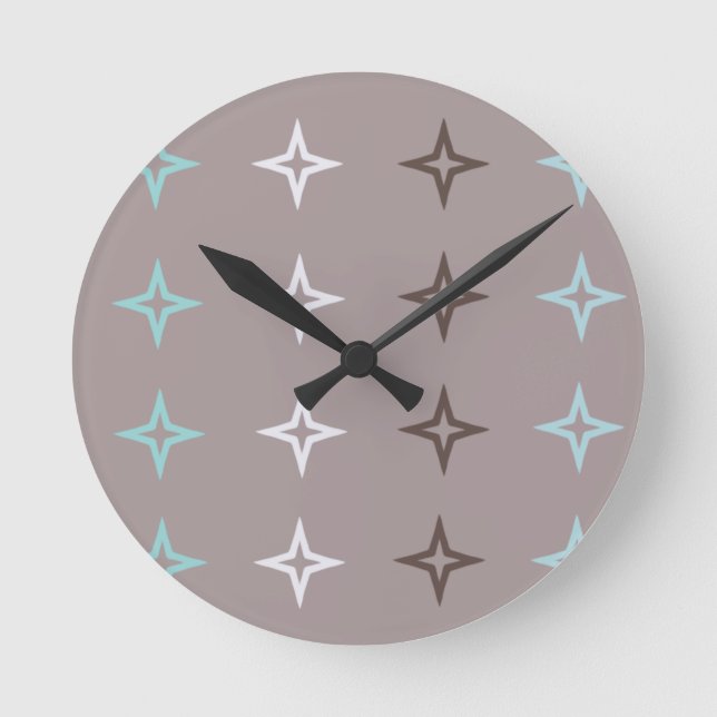 Horloge Ronde Étoiles (Recto)