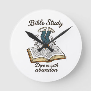 Horloge Ronde Étude biblique