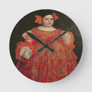 Horloge Ronde Eugenia Martinez Vallejo, called La Monstrua (oil