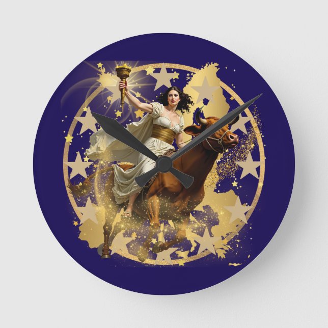 Horloge Ronde Europa Aurora (Recto)