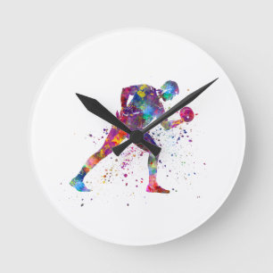 Horloge Ronde exercice de gymnastique