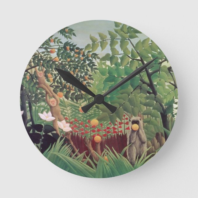 Horloge Ronde Exotic Landscape, 1910 (Recto)