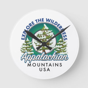 Horloge Ronde Explorez le parcours sauvage des Appalaches