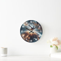 Explosion de rupture galactique dans l'espace prof