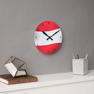 HORLOGE RONDE EXTRIA FLAG
