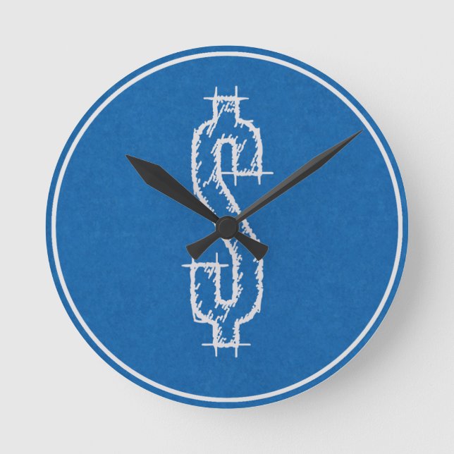 Horloge Ronde Faire de l'argent (Recto)