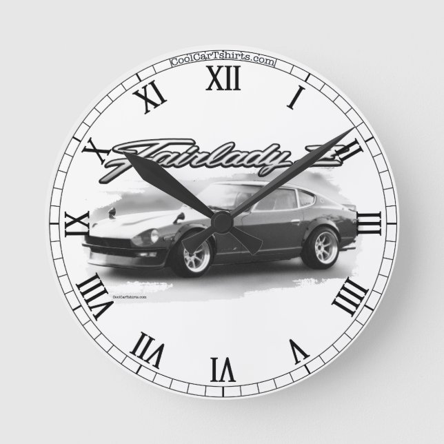 Horloge Ronde Fairlady Z Clock (Recto)