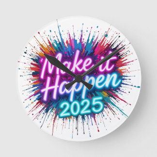 HORLOGE RONDE FAITES EN SORTE QUE CELA SE PRODUISE DANS LE SCRIP